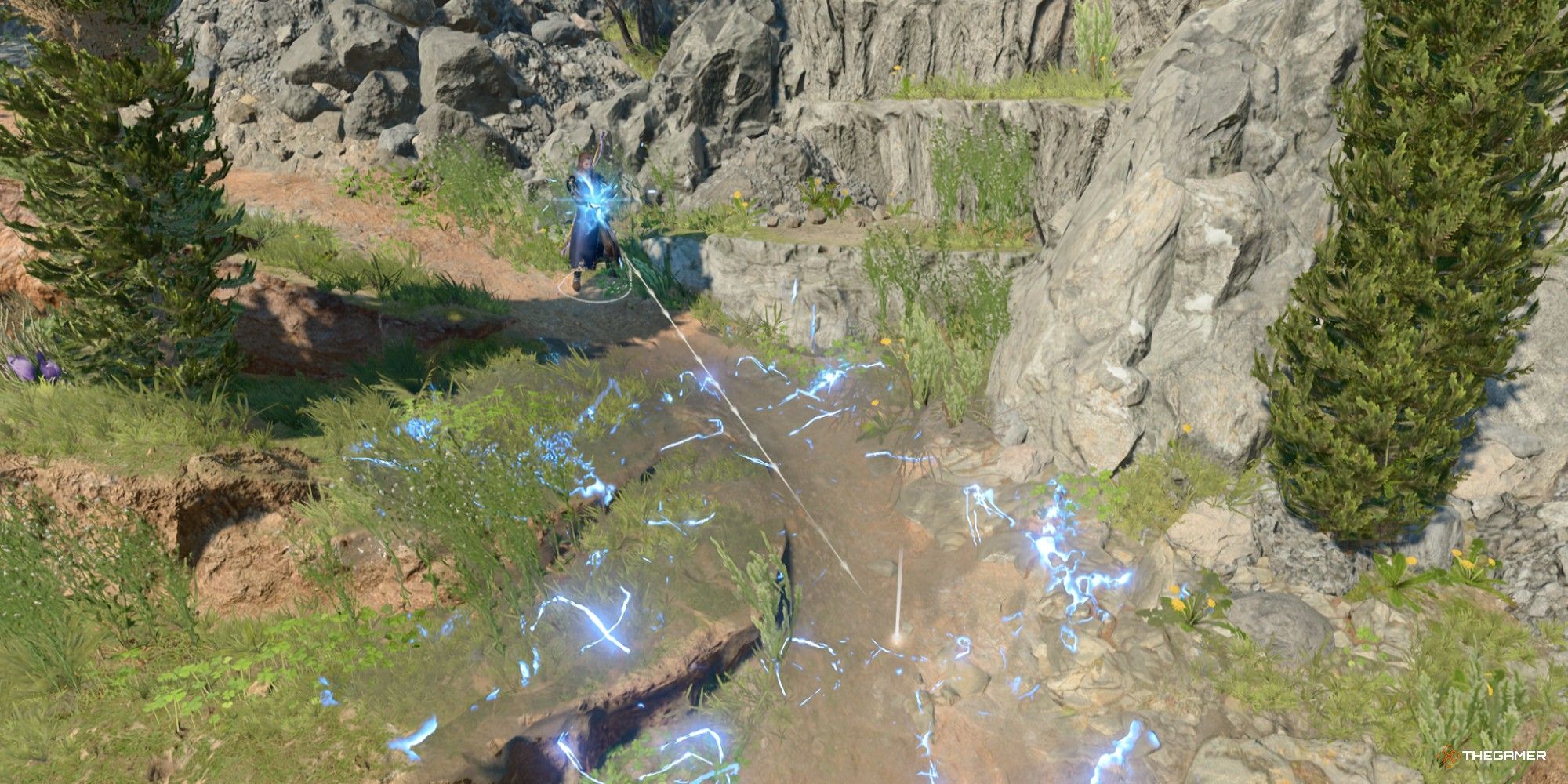 Baldur's Gate 3 Gale Creating Electric Field