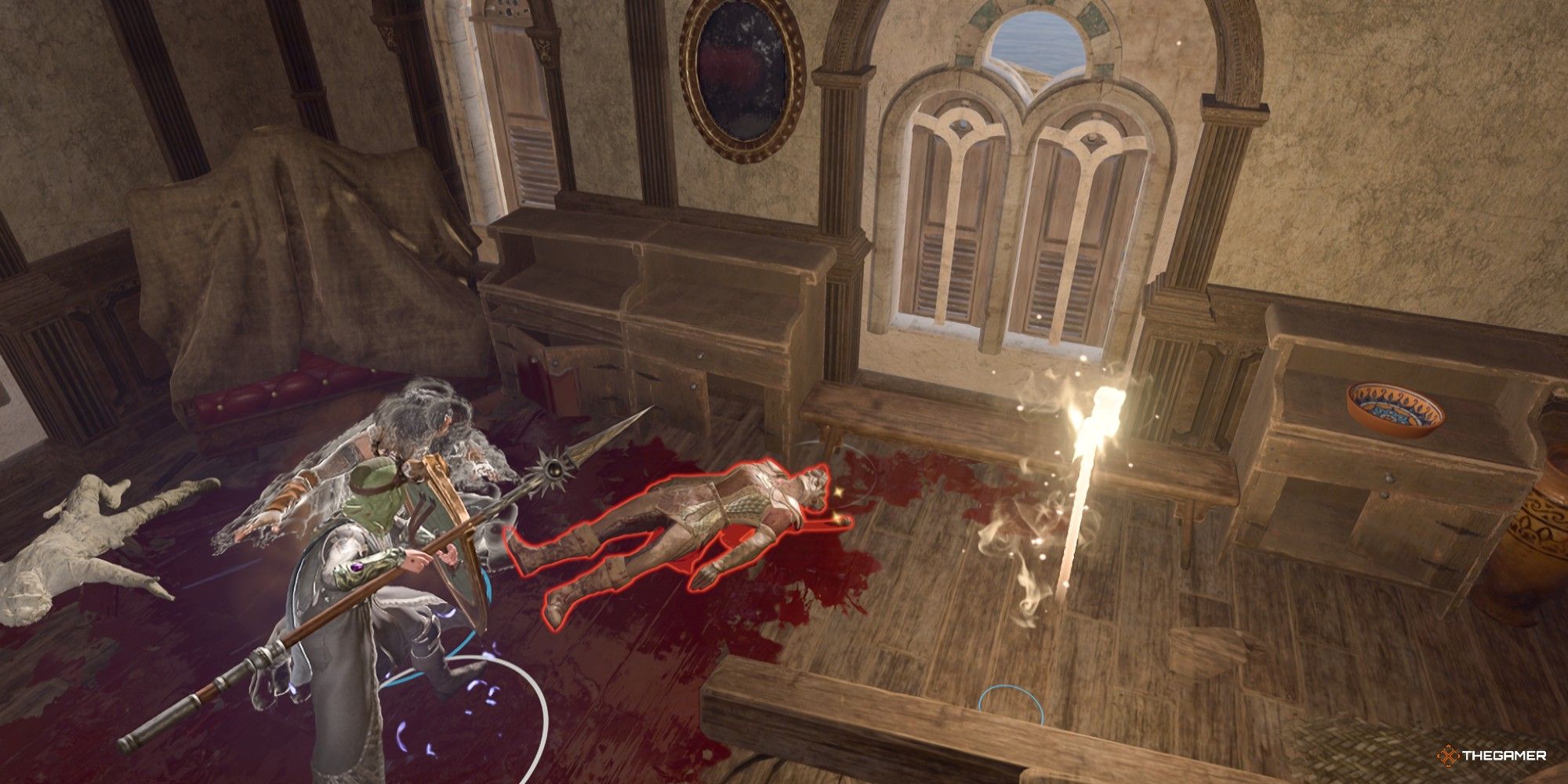 Baldur's Gate 3 Knocked Out Enemy