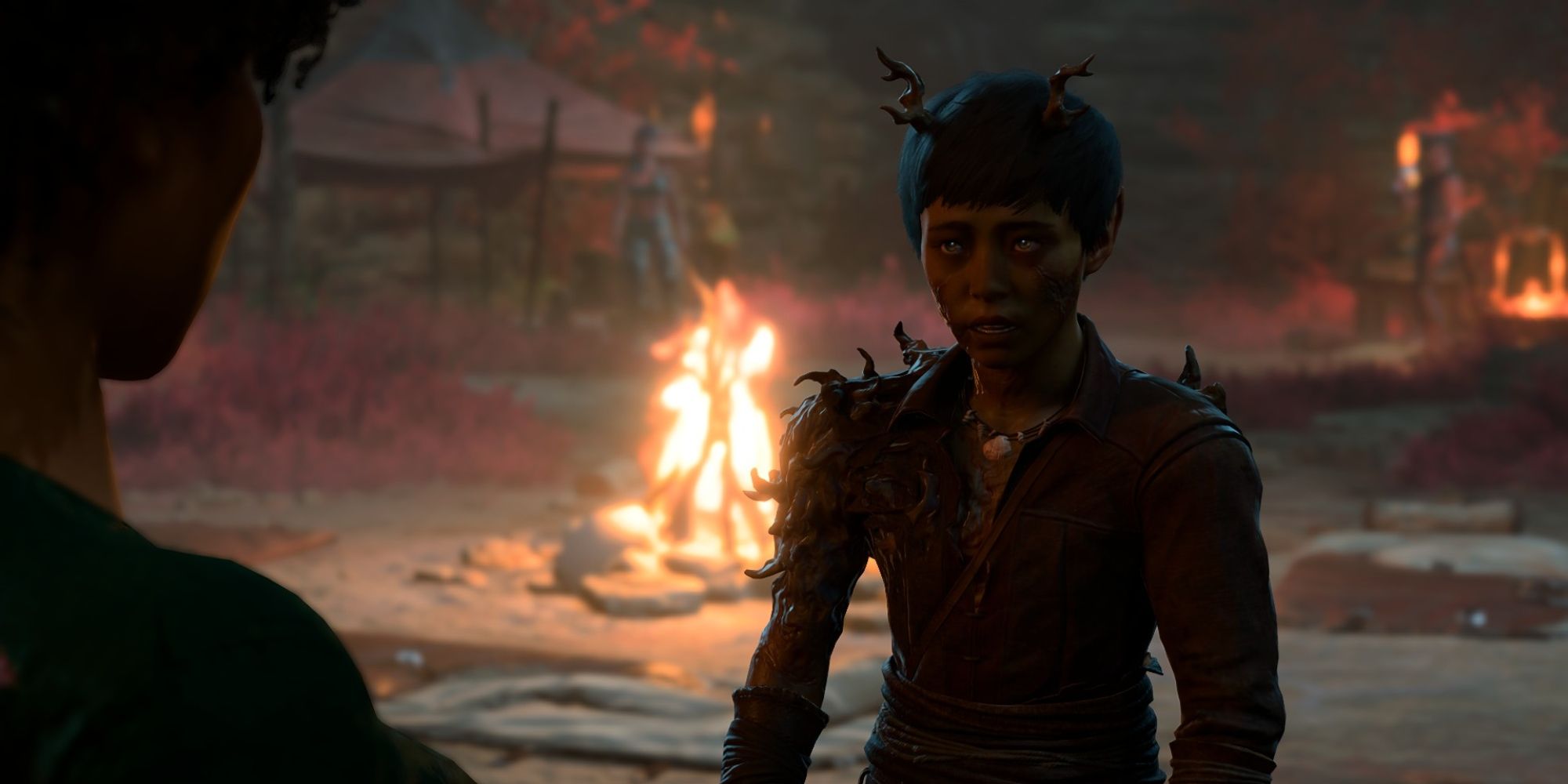 Baldur's Gate 3 Thaniel in camp