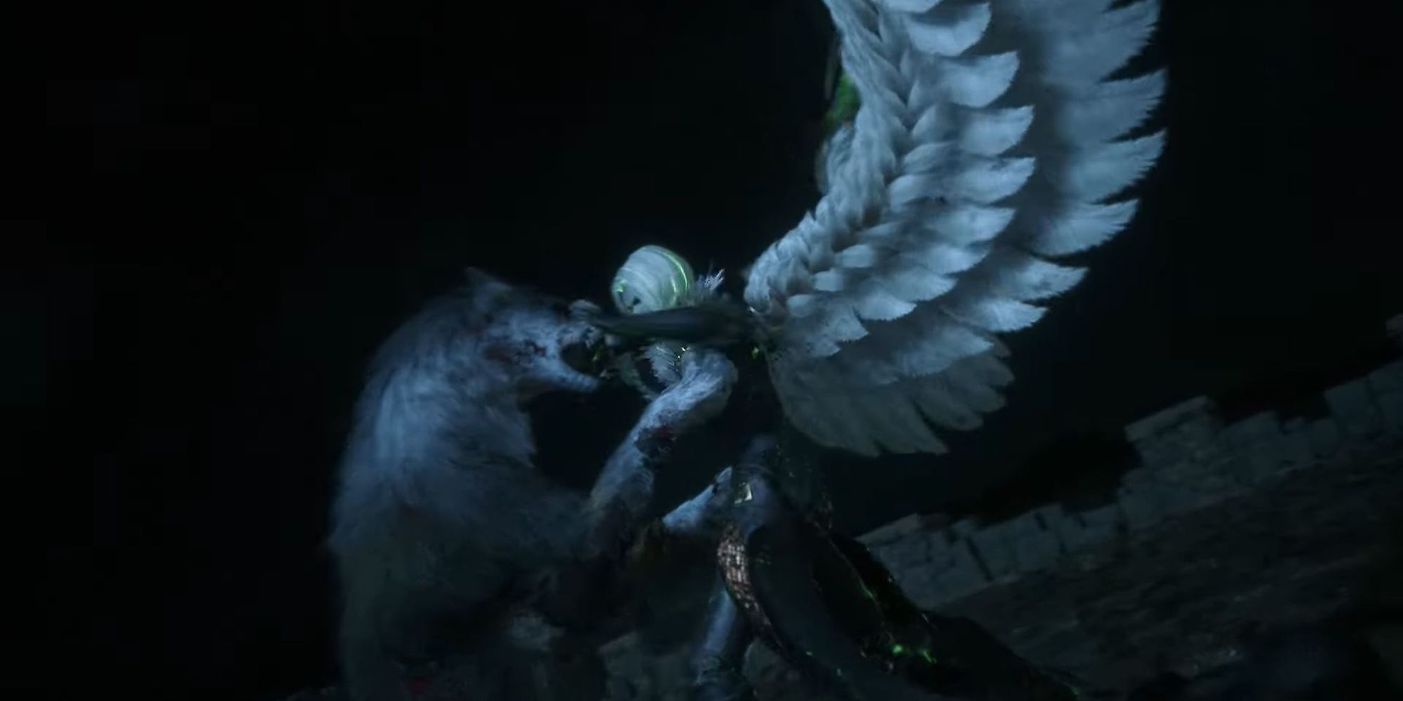 Torgal attacking Benedikta