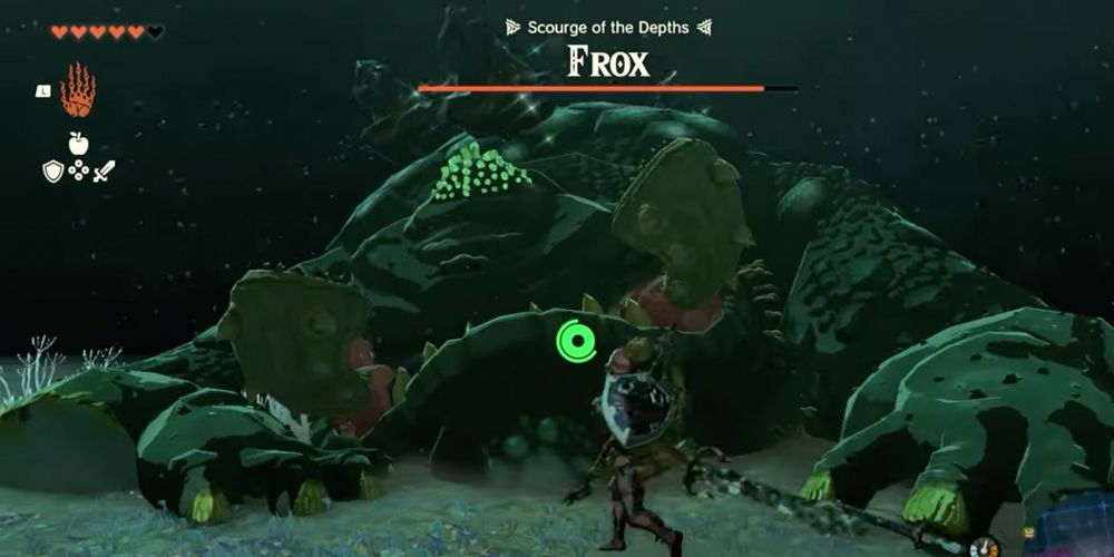 Big Frox sleeping scourge of the depths tears of the kingdom