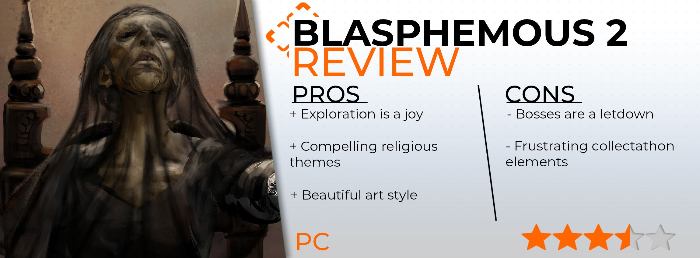 Blasphemous 2 review card
