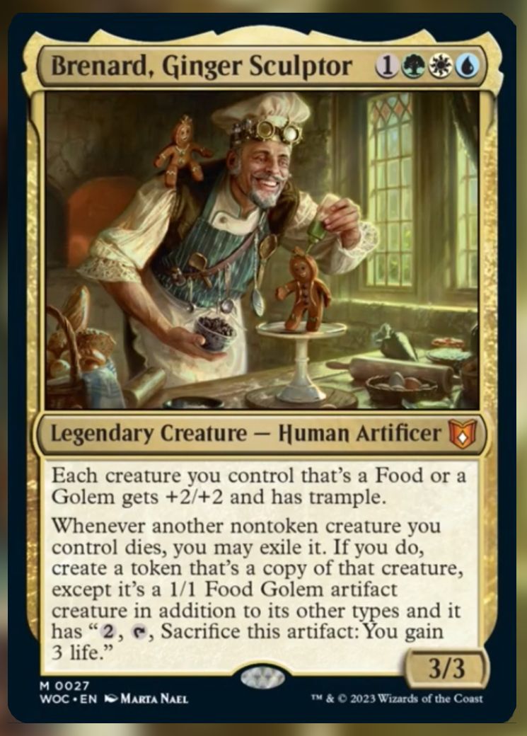 Brenard, Ginger Sculptor