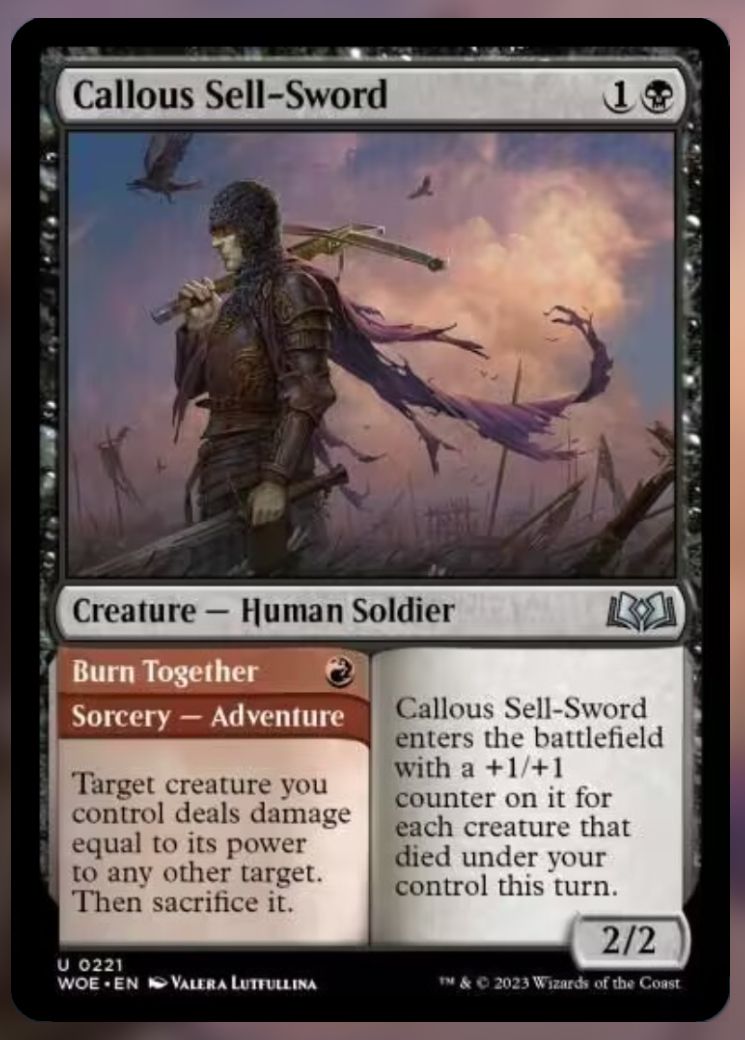 Callous Sell-Sword