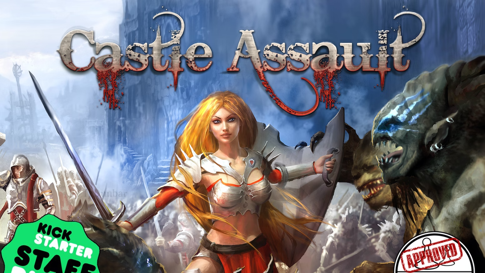 Castle Assault, a board game from Thomas J. Dunbar and Andrew Pearson Giaume.