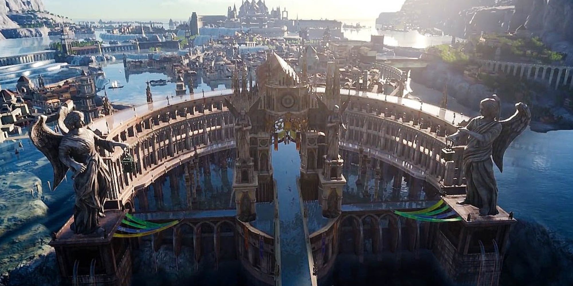 High Angle Of Eos From Final Fantasy 15