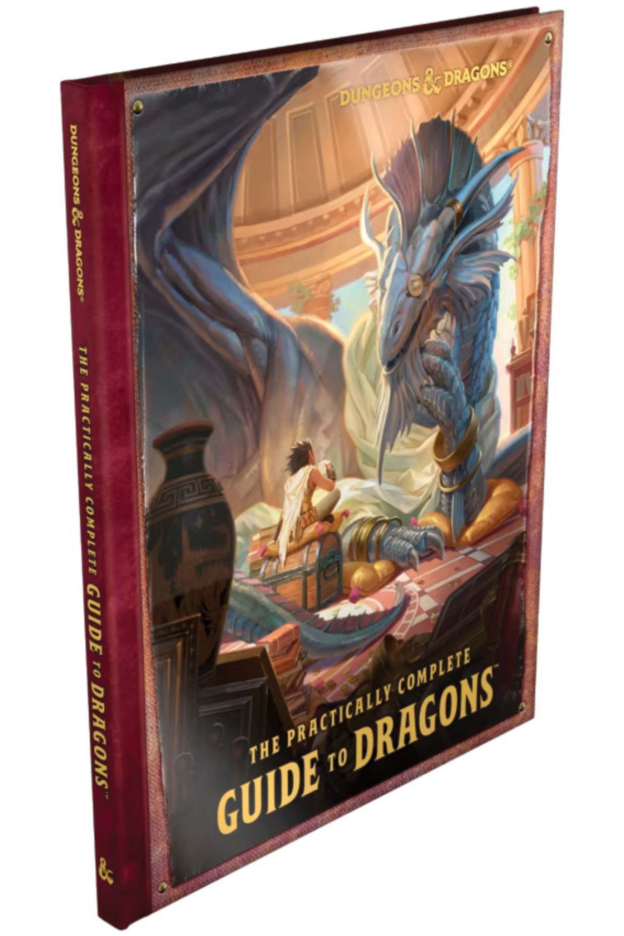 the practically complete guide to dragons D&D book