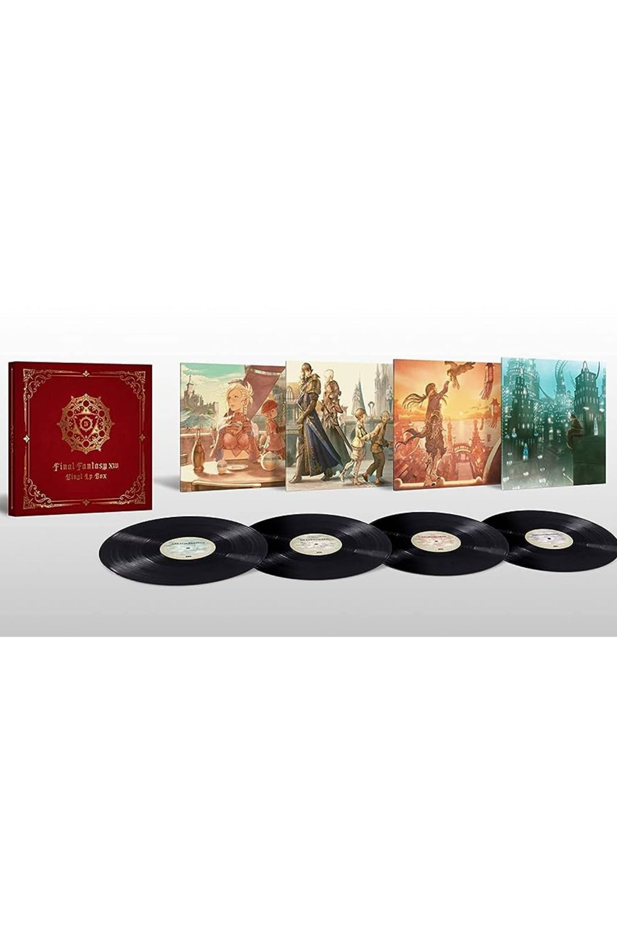 Final Fantasy XIV Vinyl Box - Exclusive Classic Black LPx4