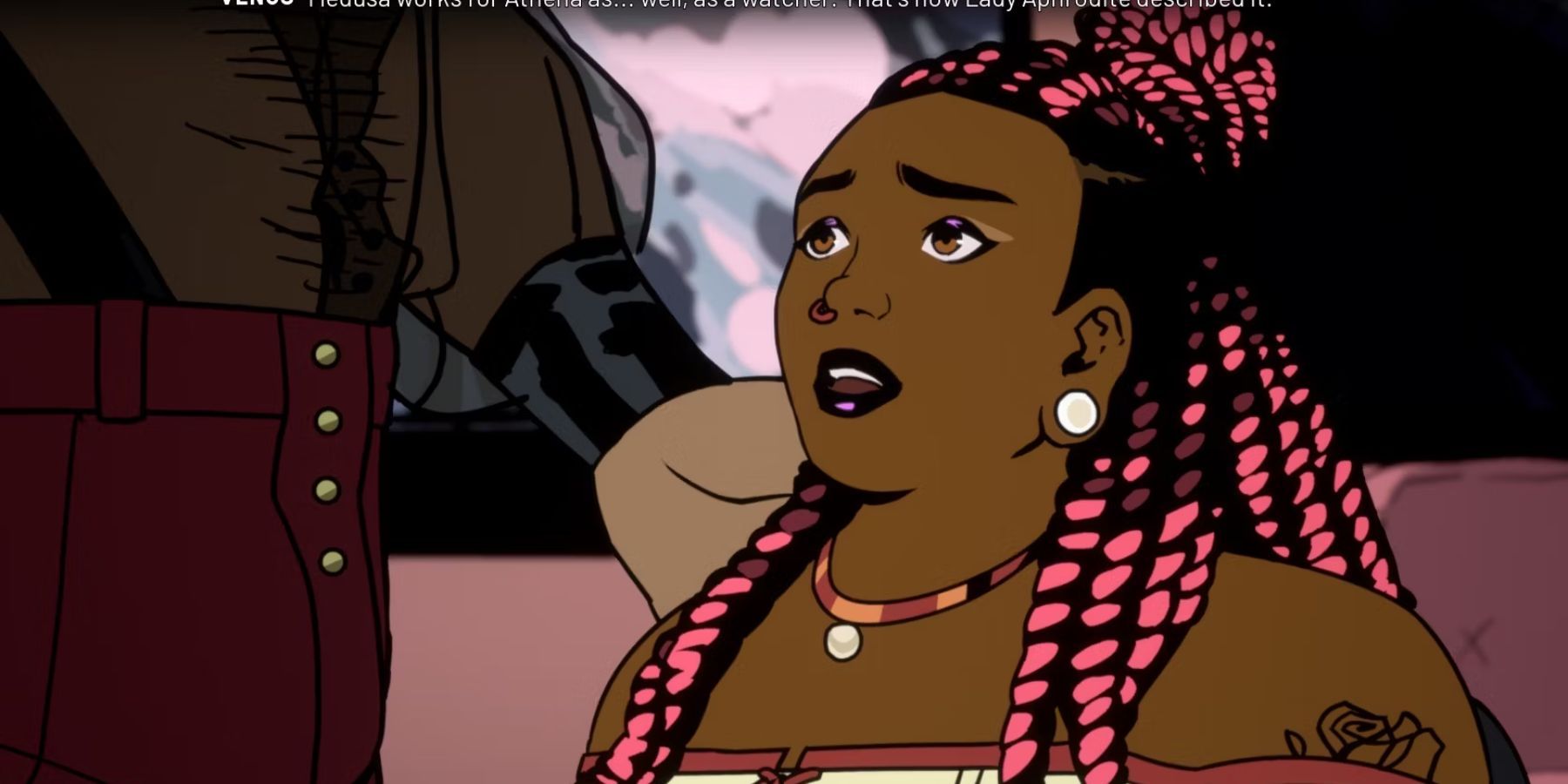 Venus from Stray Gods: The Roleplaying Musical 