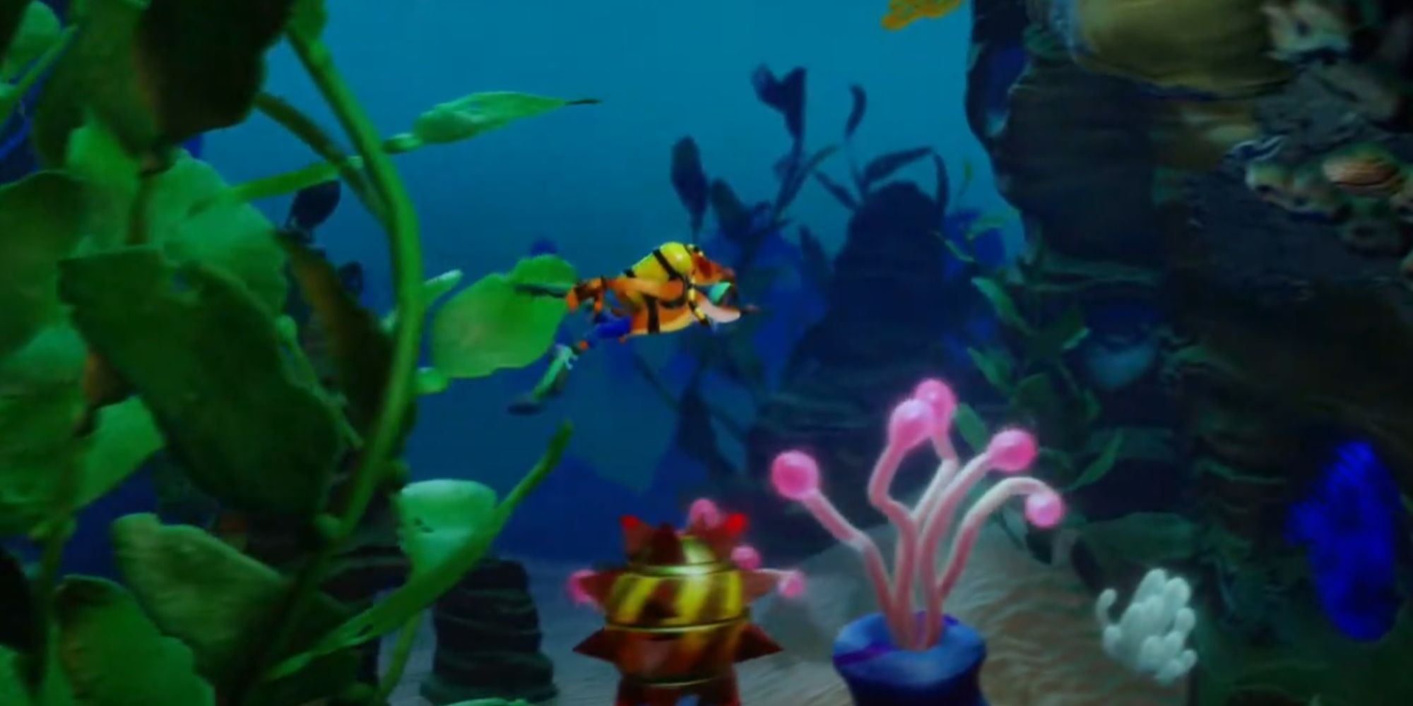 Crash Bandicoot Warped Atlantis Level