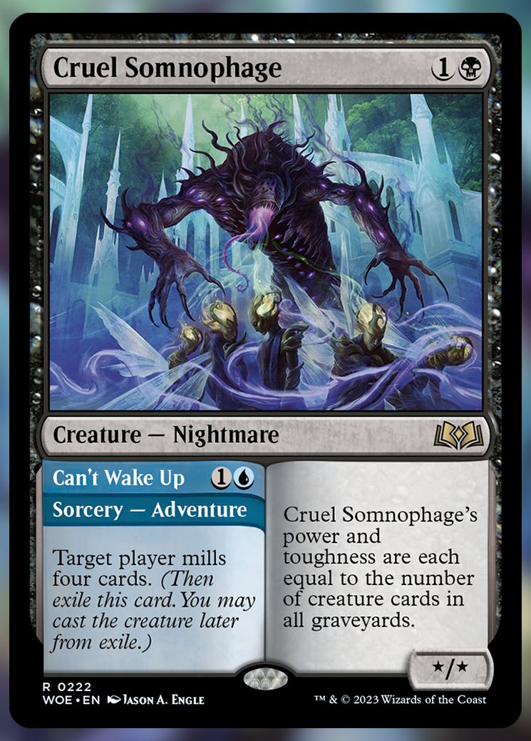 Cruel, Somnophage