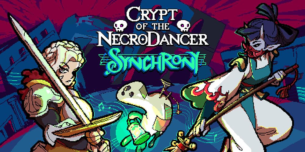 Crypt of the NecroDancer Synchrony two girls swords