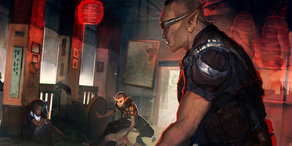 Duncan, Gobbett, and Is0bel In Shadowrun Hong Kong