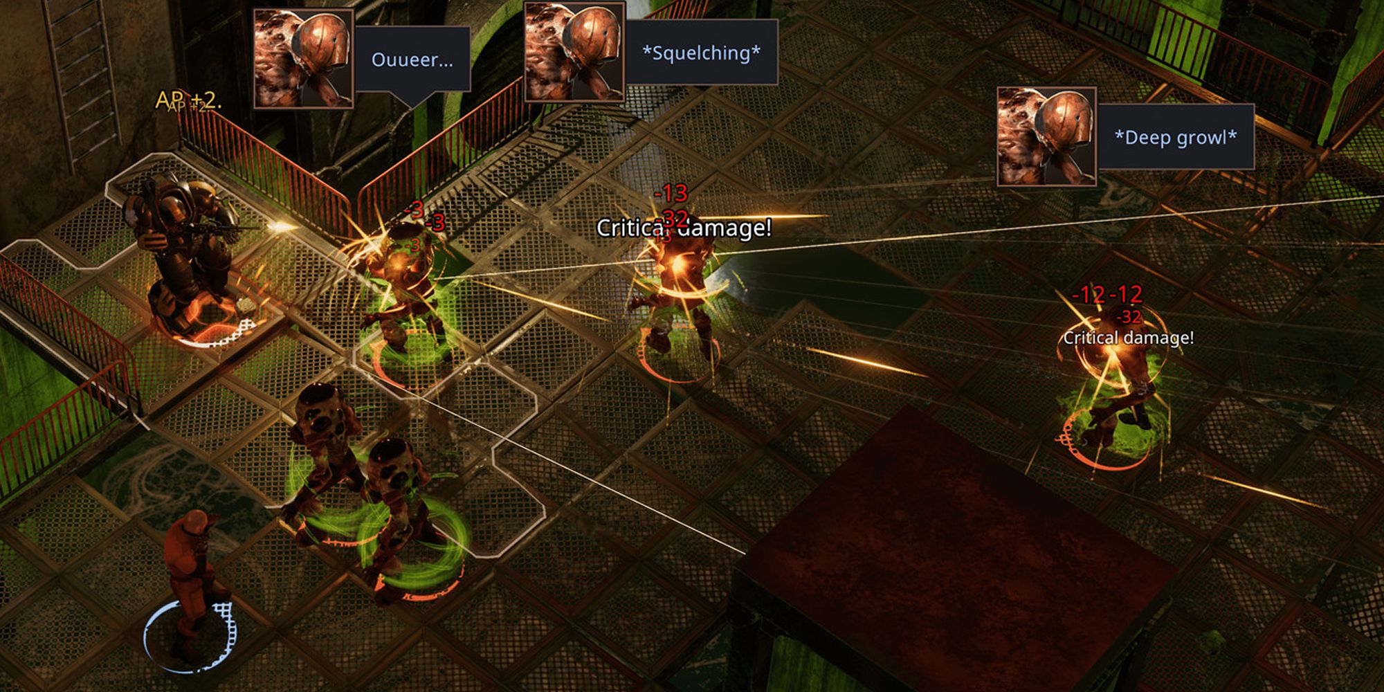 Encased On Steam Firing At Mutated Creatures