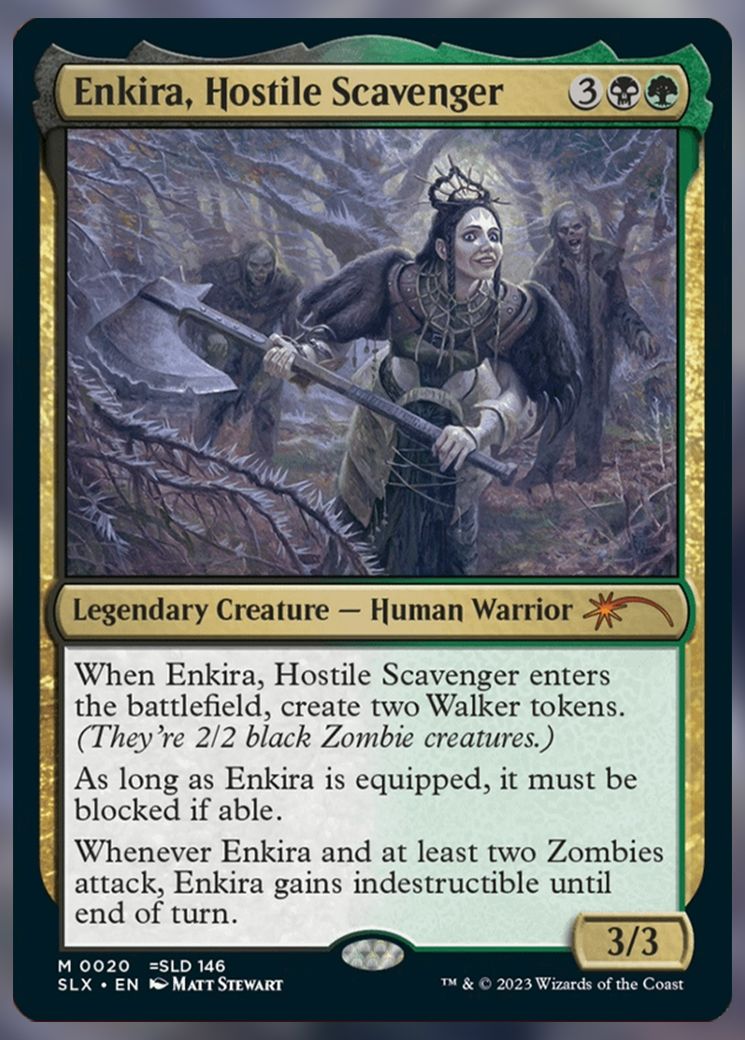 Enkira, Hostile Scavenger