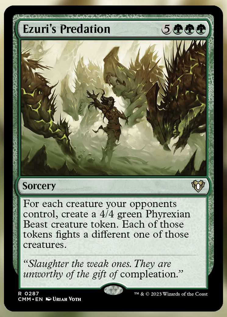 Ezuri's Predation