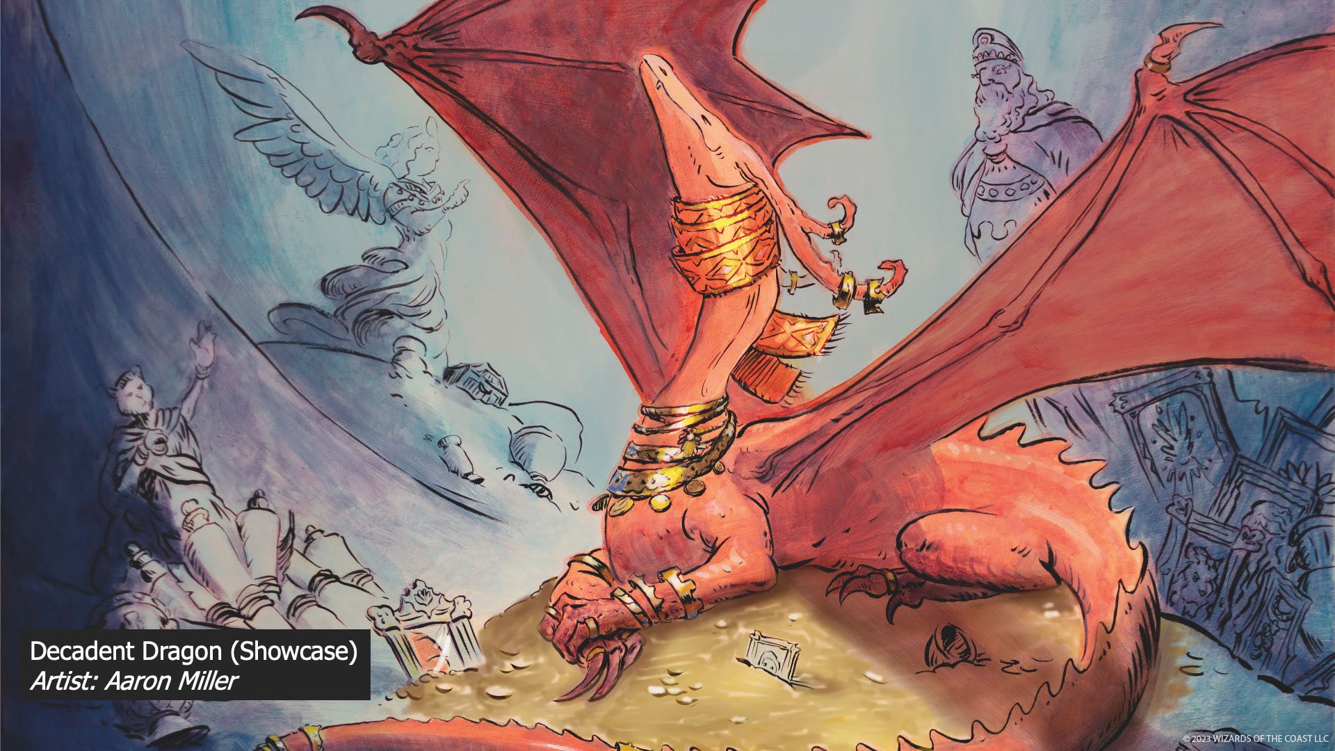 Decadent Dragon by Aaron Miller
