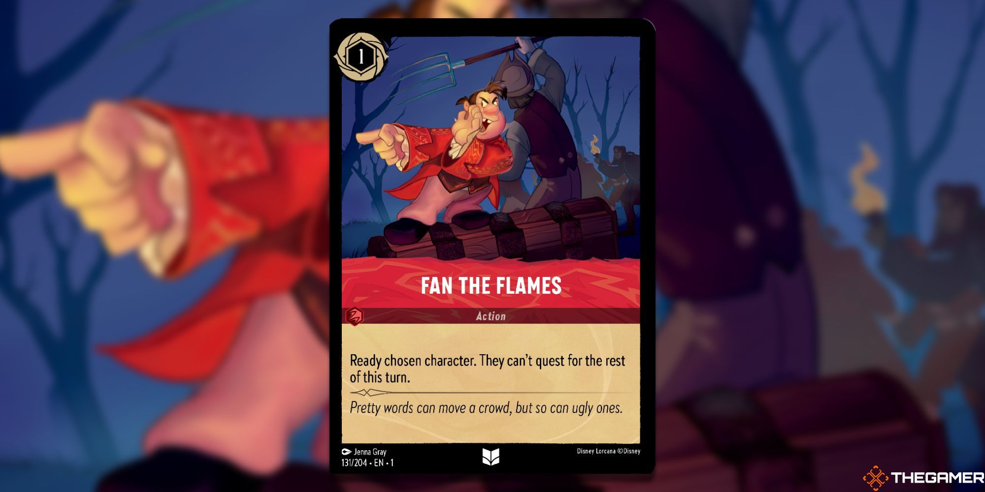 fan the flames full art lorcana