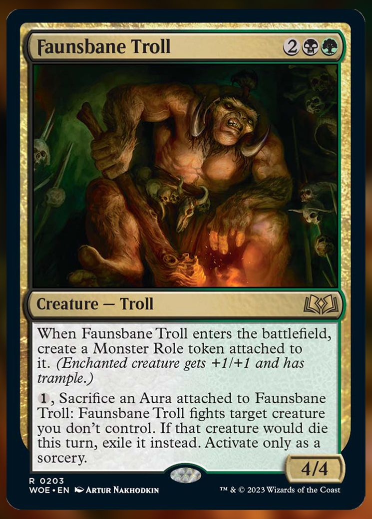 Faunsbane Troll