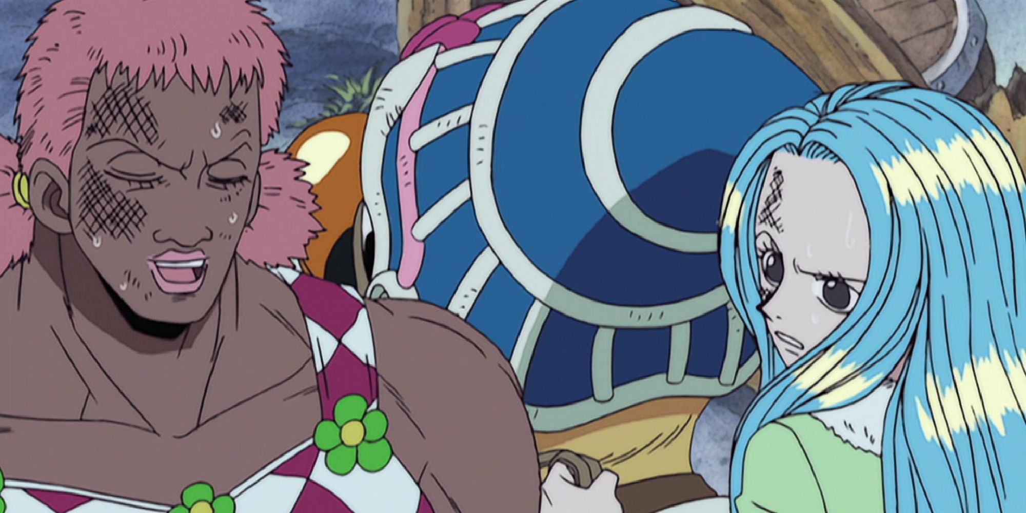 one piece baroque works bounty hunter with vivi