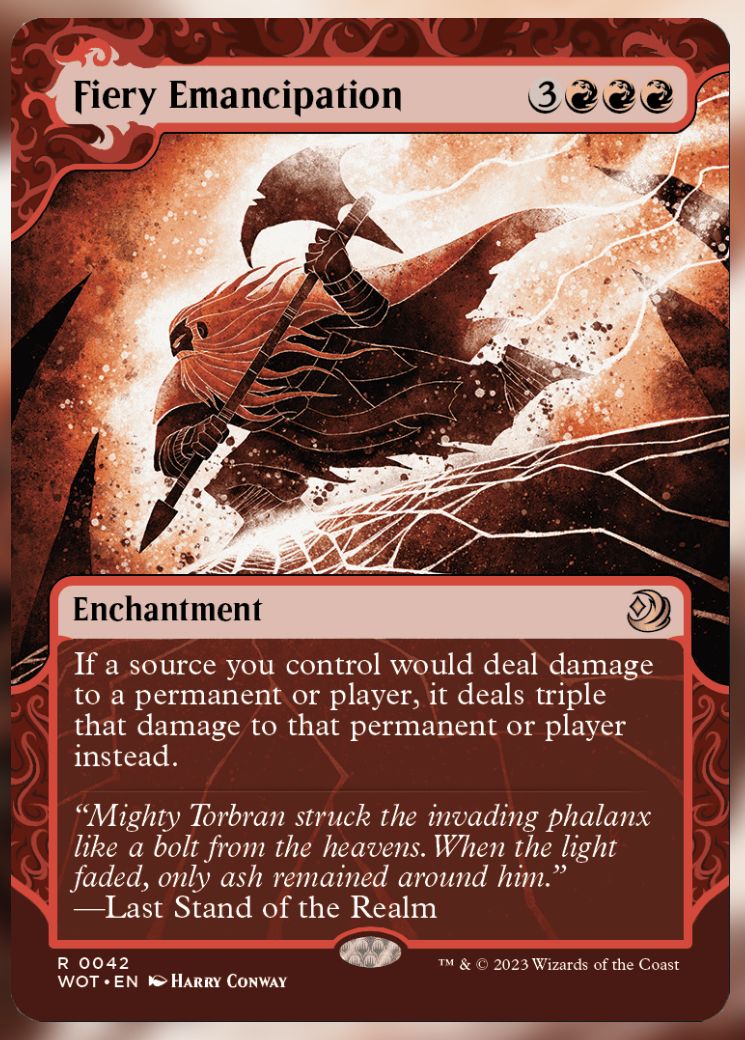 Fiery Emacipation