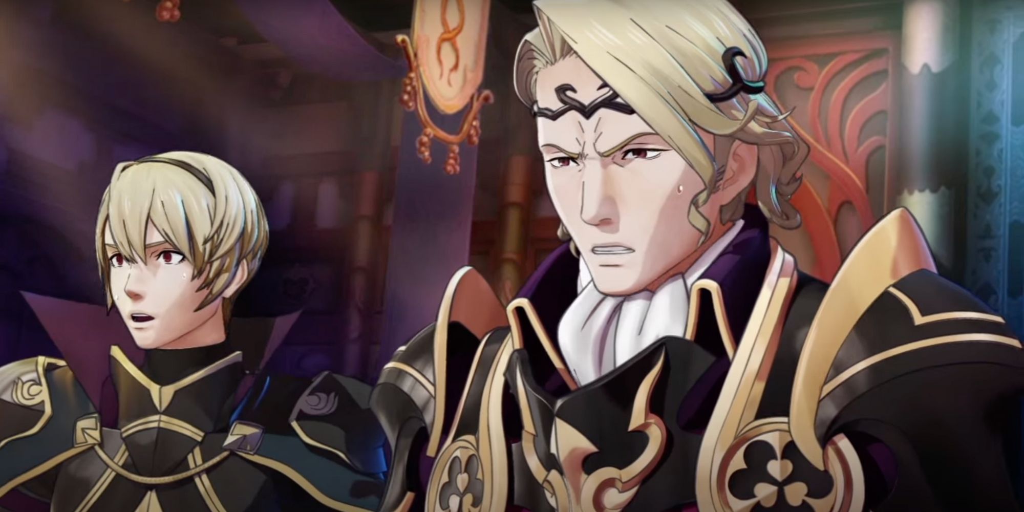 Leo and Xander in Fire Emblem Fates