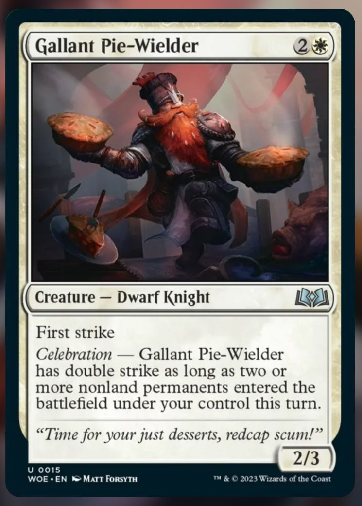 Gallant Pie-Wielder