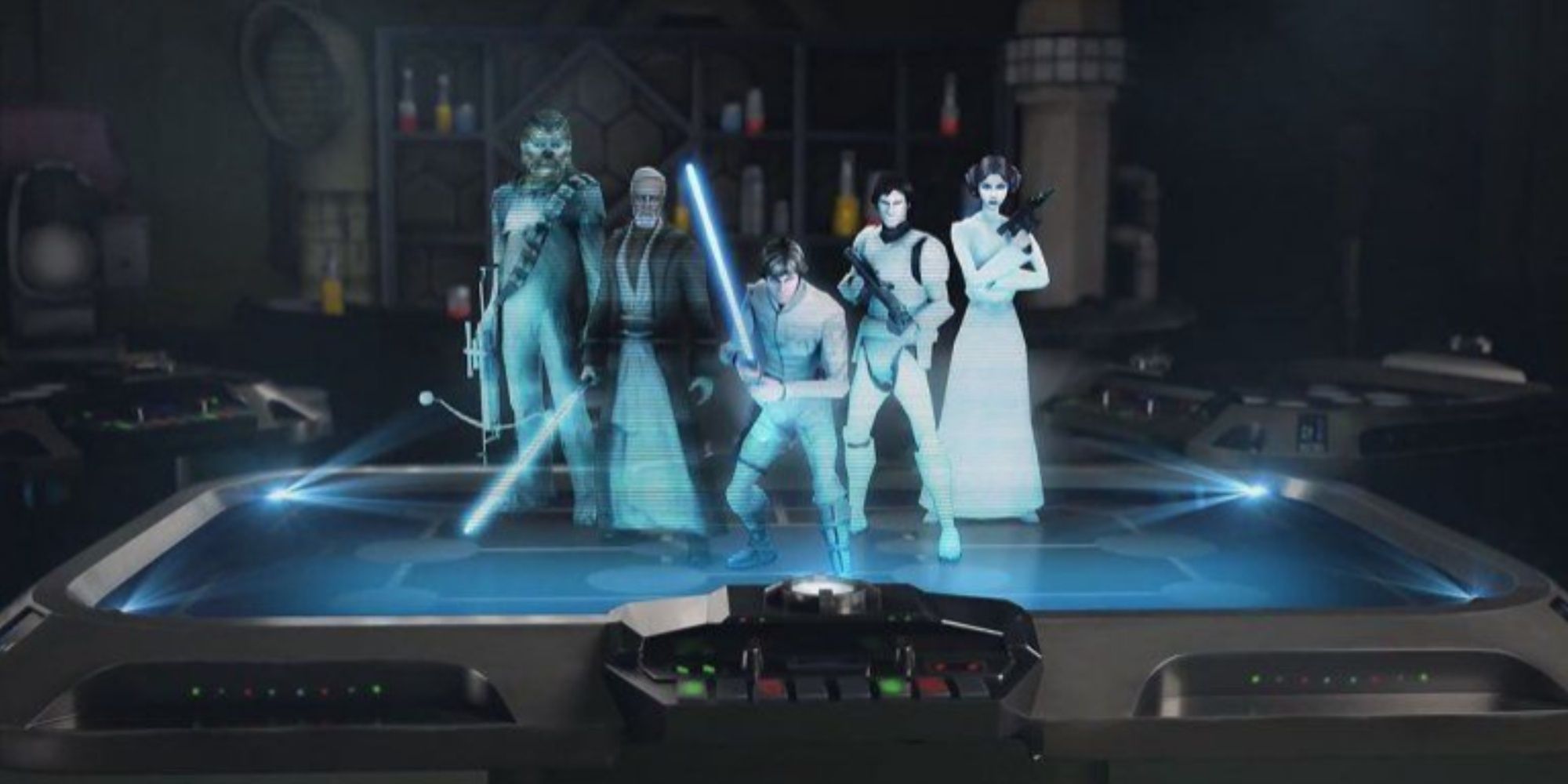 Gameplay From Star Wars Galaxy Of Heroes, Holograms
