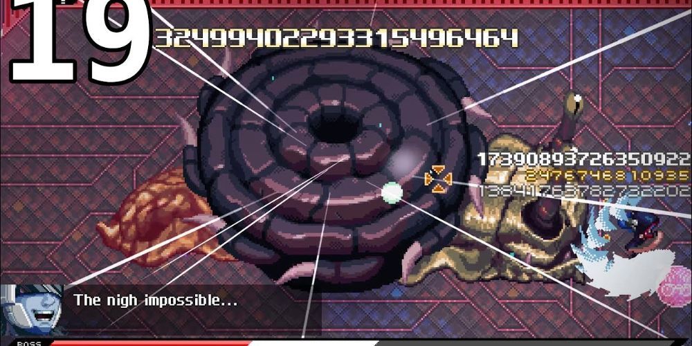 Gastropolis absorbing damage in CrossWorlds