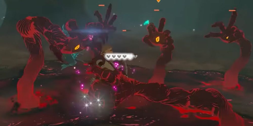 Gloom Hands in the depths tears of the kingdom