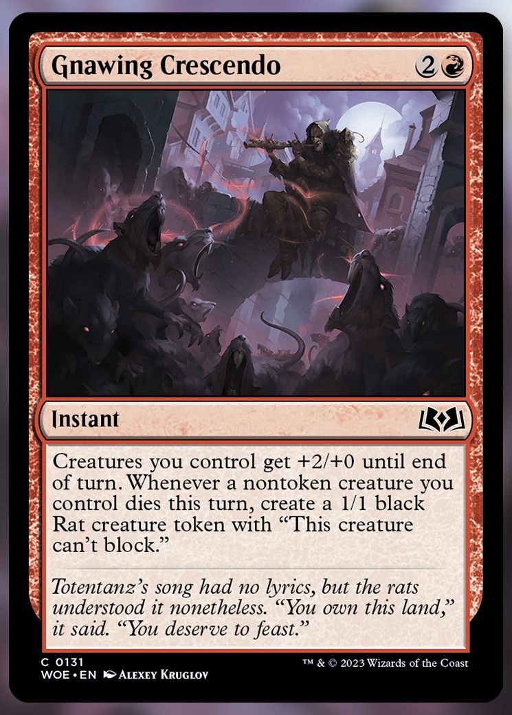 Gnawing Crescendo