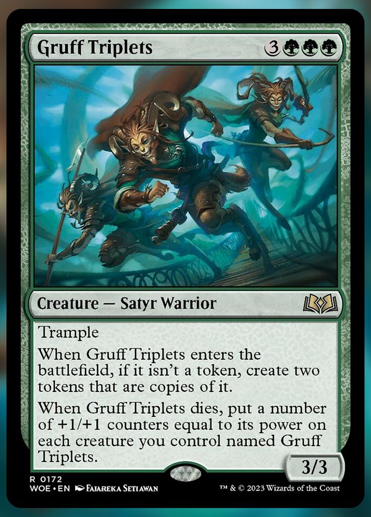 Gruff Triplets