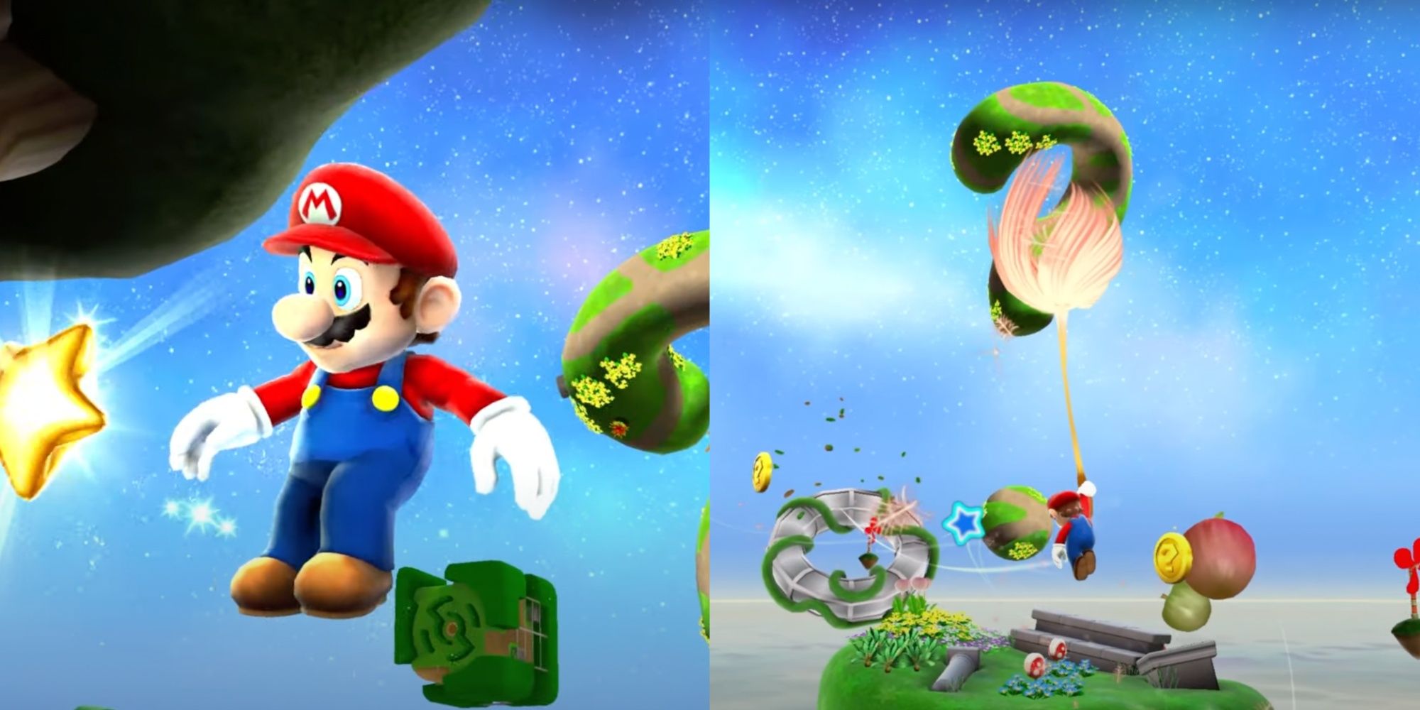 Gusty Garden Galaxy from Super Mario Galaxy