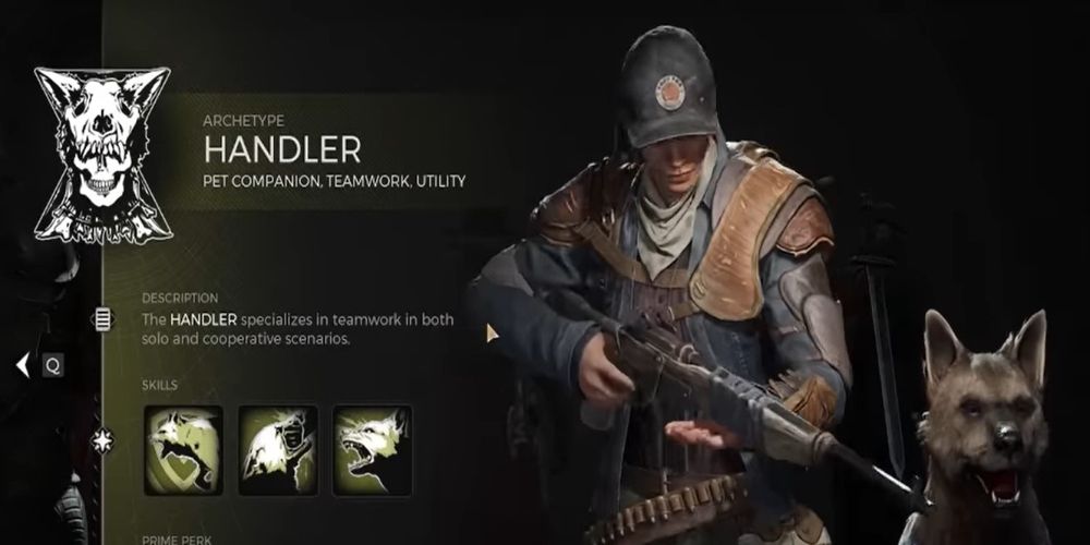 Handler archetype from Remnant 2