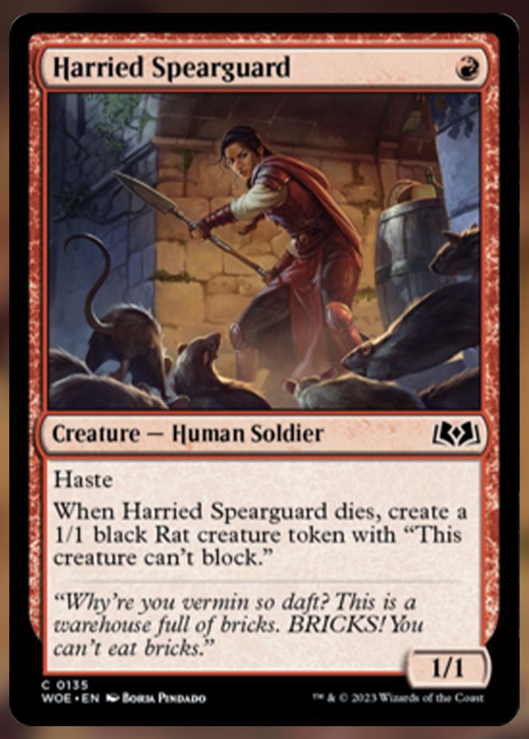 Harried Spearguard