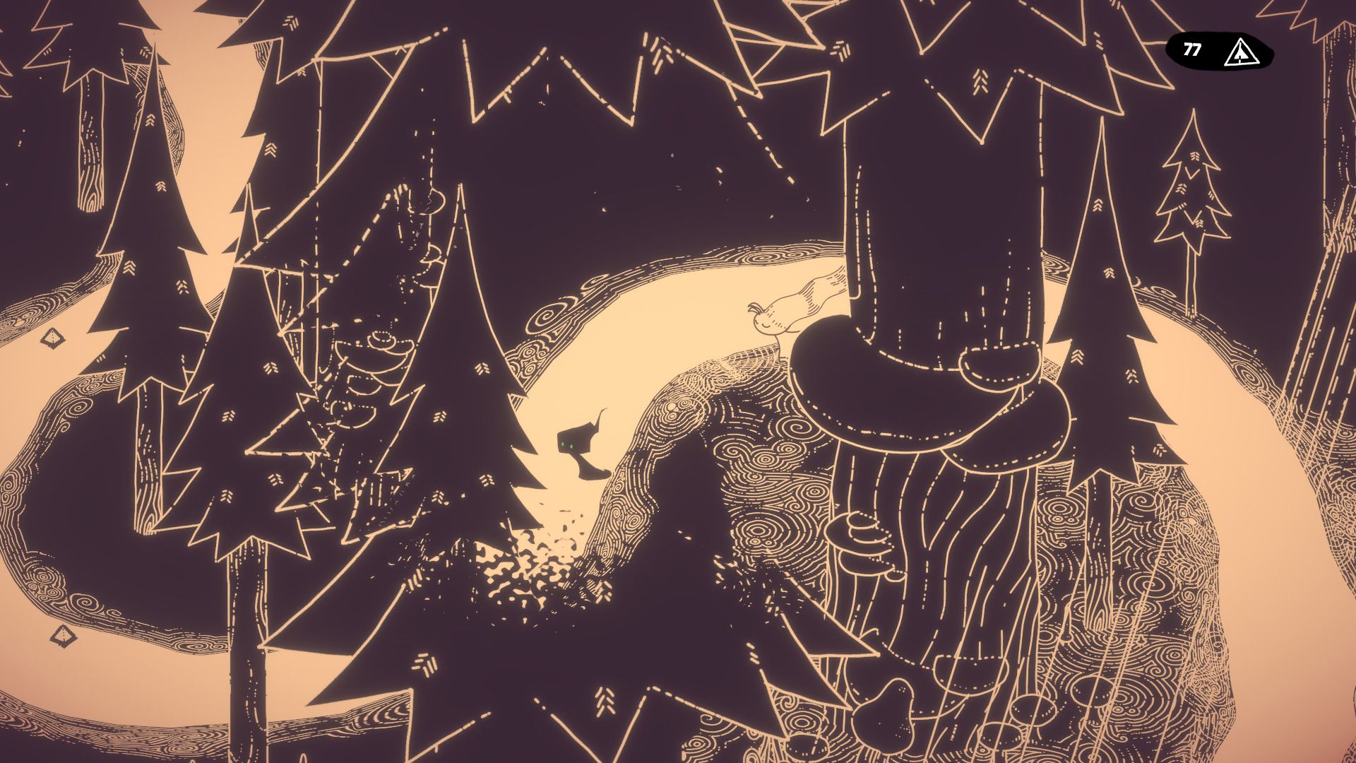 Hauntii orange woods