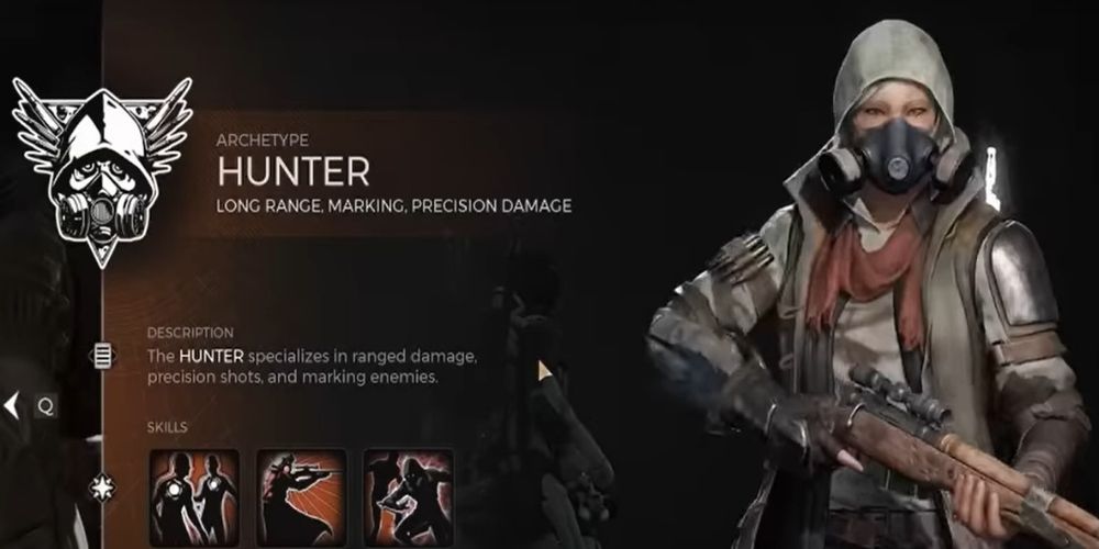 Hunter archetype from Remnant 2