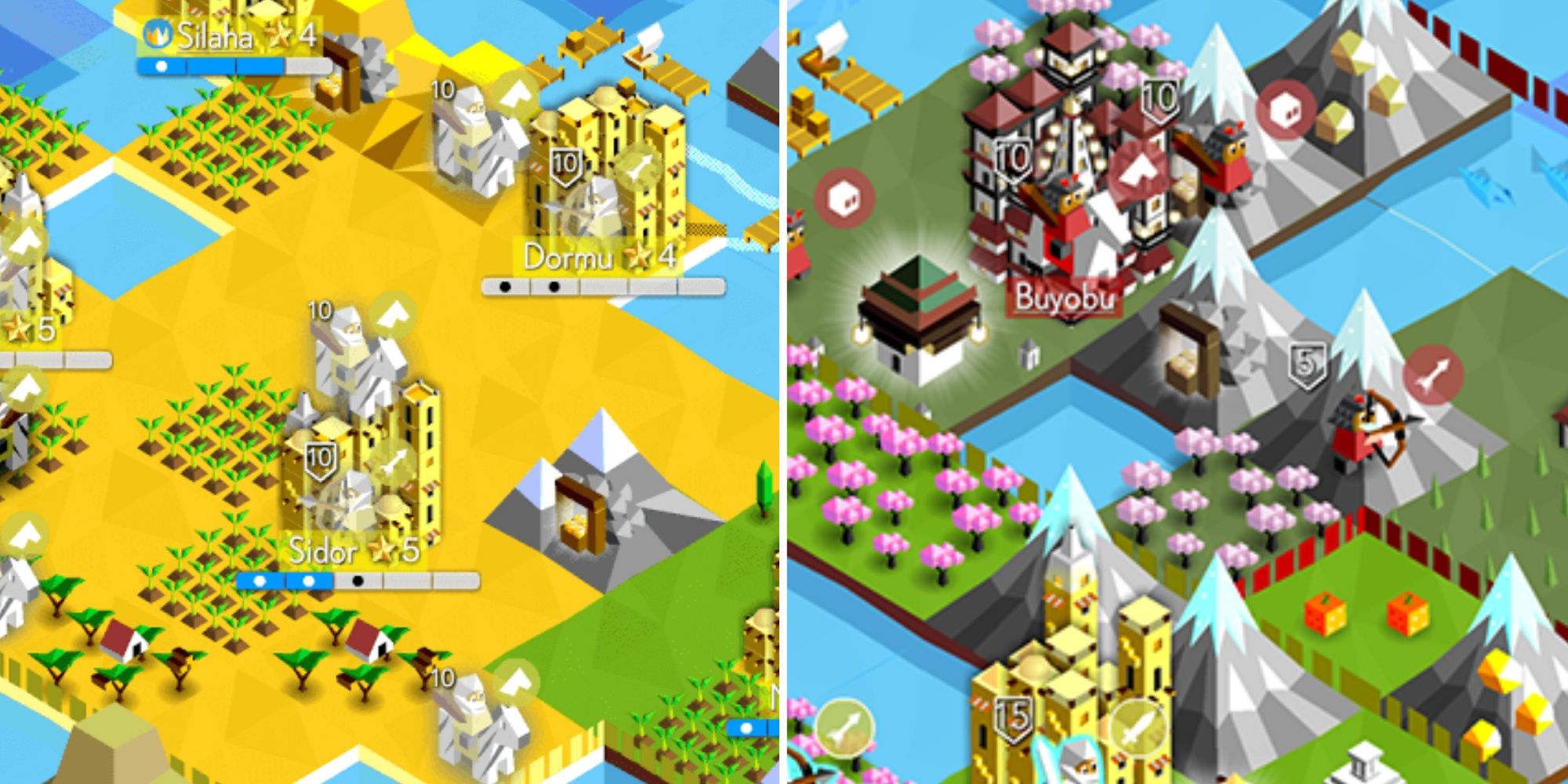 In-game Screenshots of The Battle Of Polytopia
