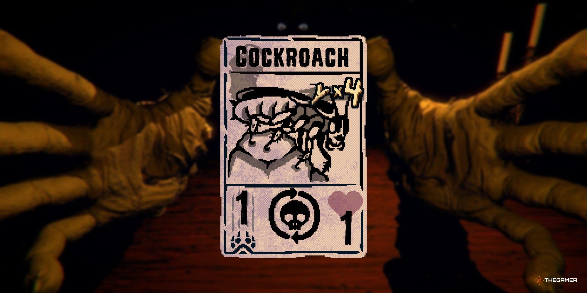 Inscryption Card Cockroach