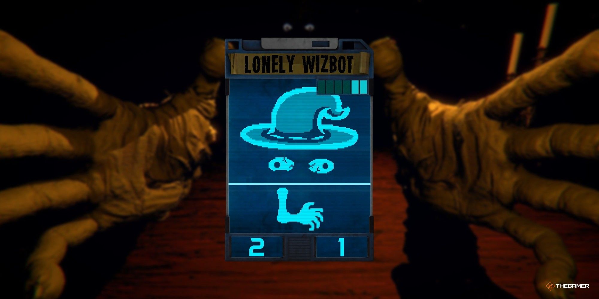 Inscryption Card Lonely Wizbot