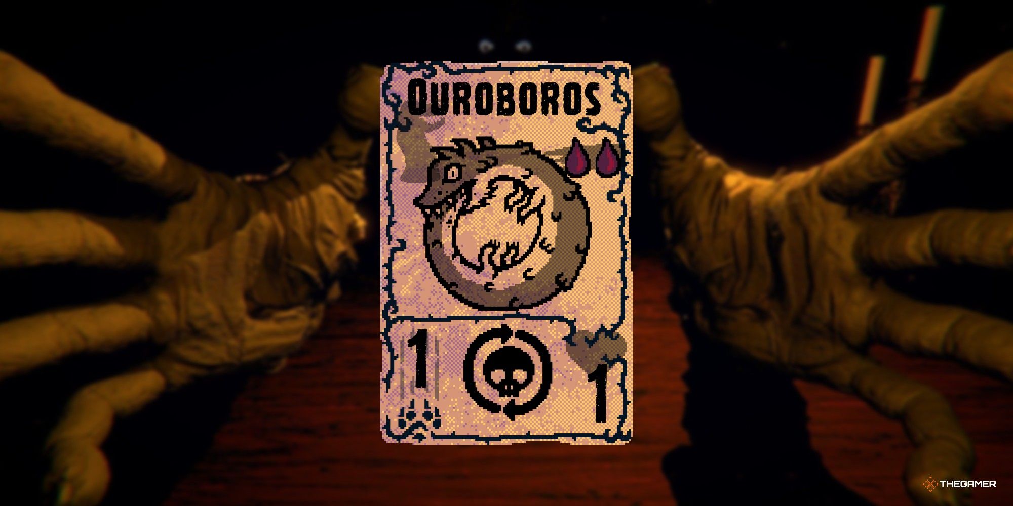 Inscryption Card Ouroboros