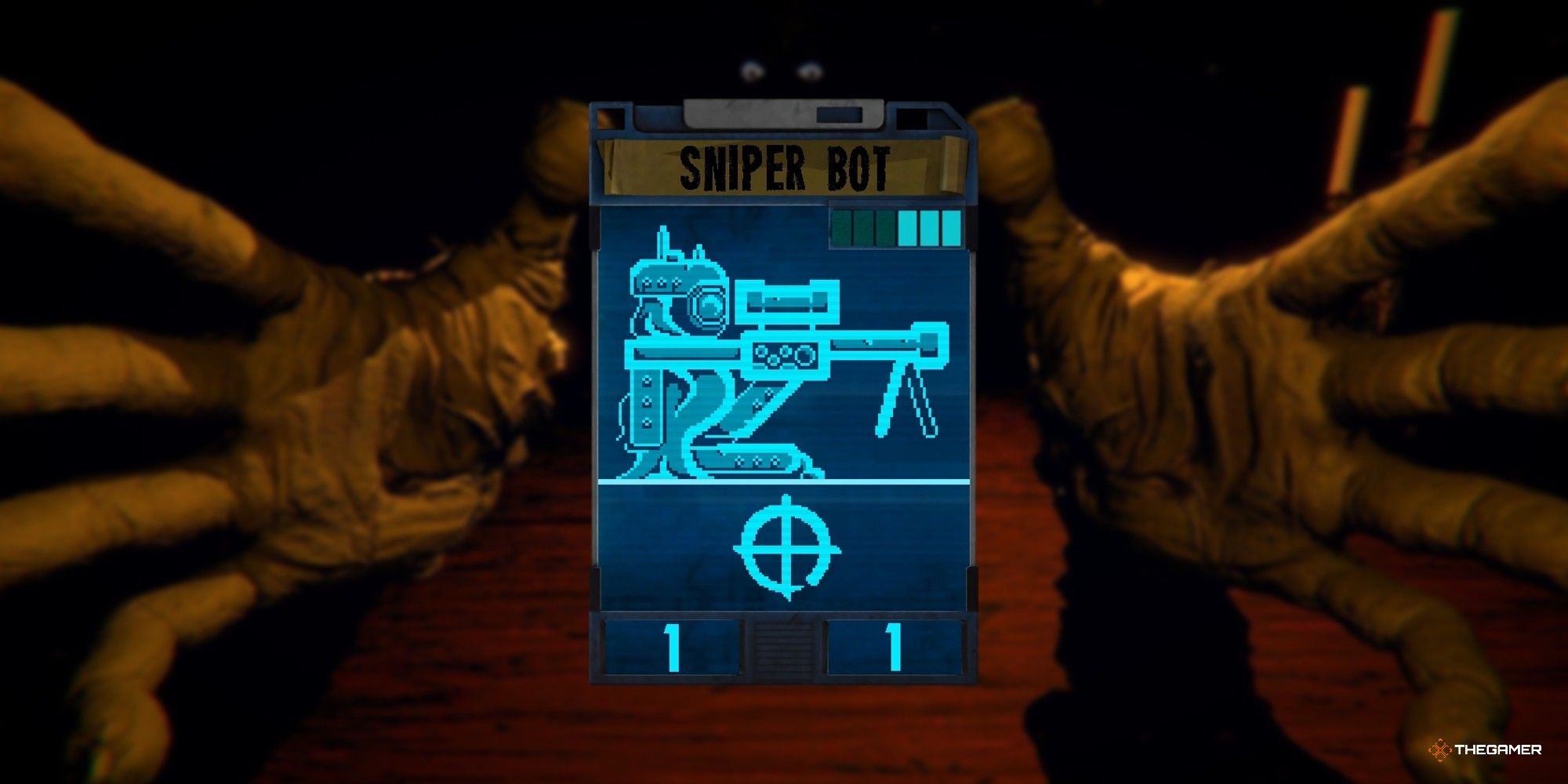 Inscryption Card Sniper Bot