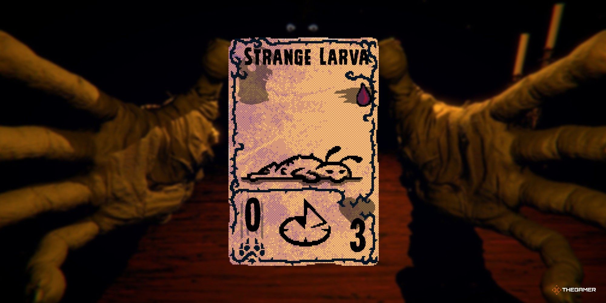 Inscryption Card Strange Larva