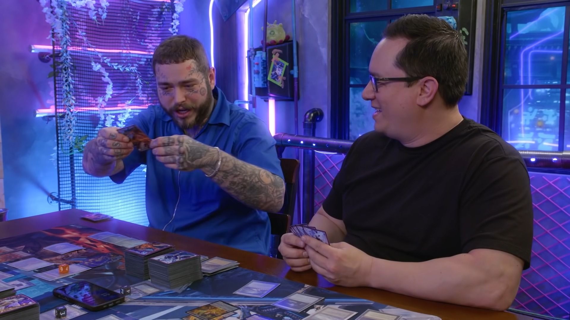 Post Malone on Game Knights