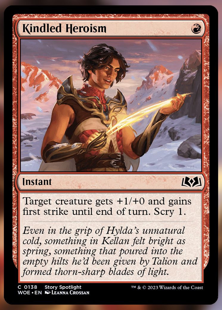 Kindled Heroism