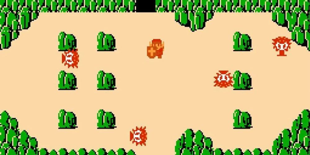 Legend of Zelda Link on a journey in Hyrule