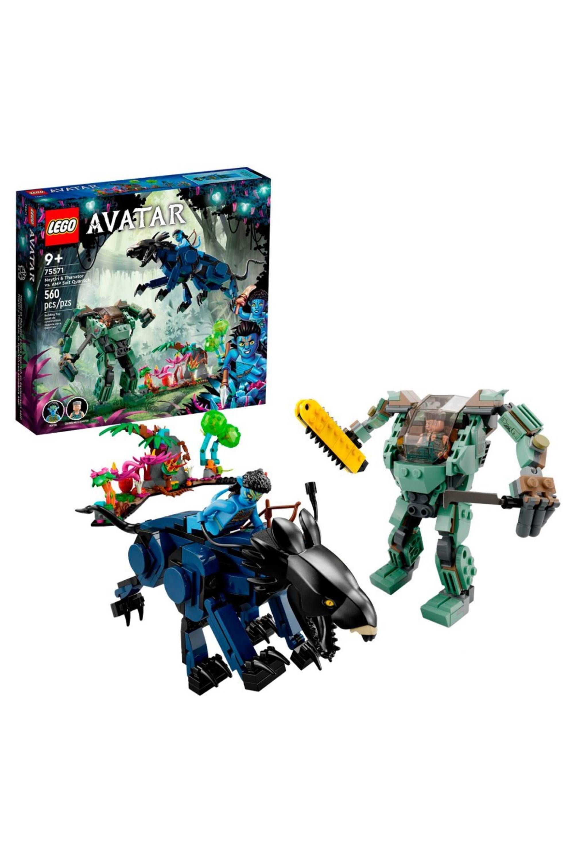 LEGO Avatar_ Neytiri & Thanator vs. AMP Suit Quaritch