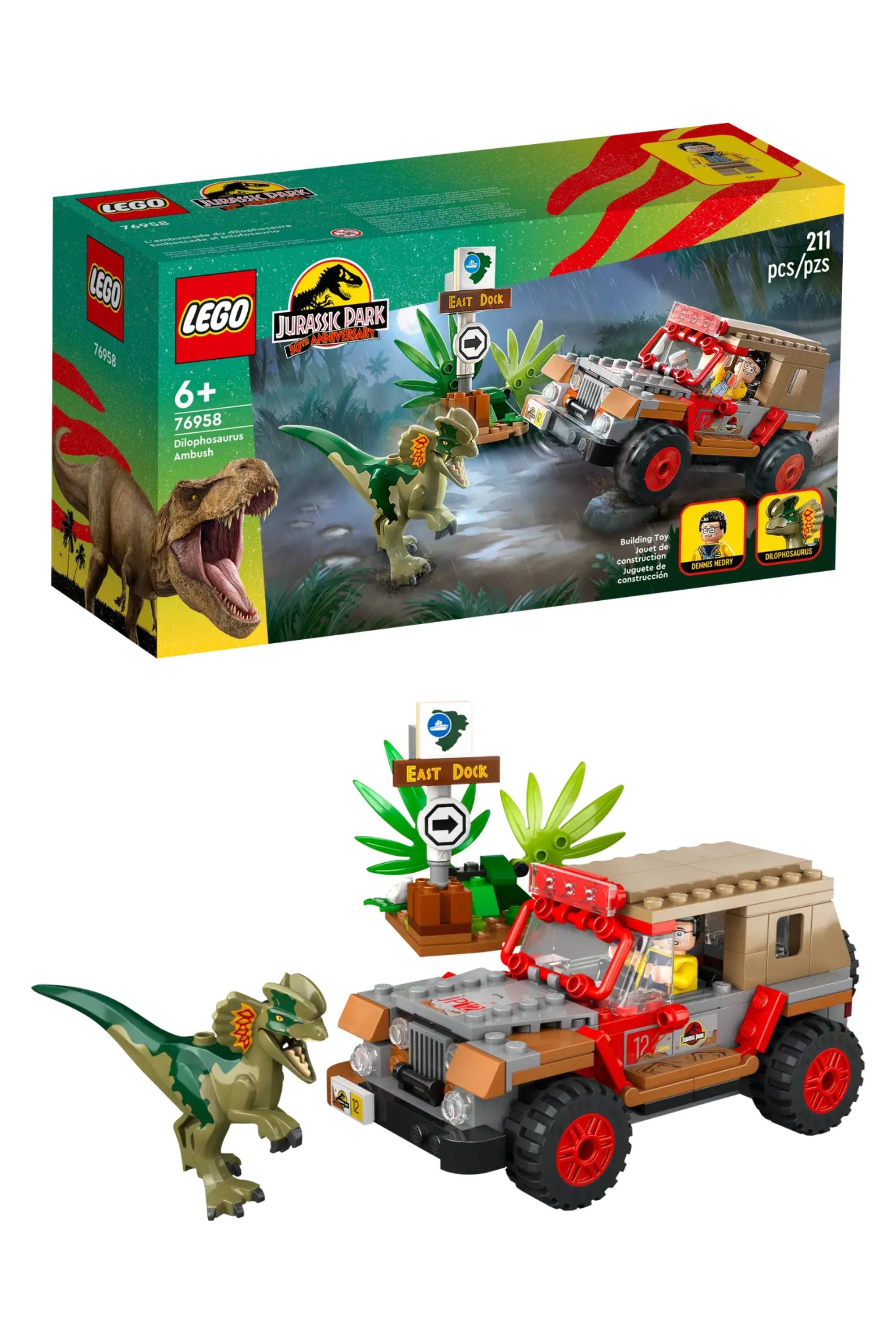 LEGO Jurassic Park Dilophosaurus Ambush