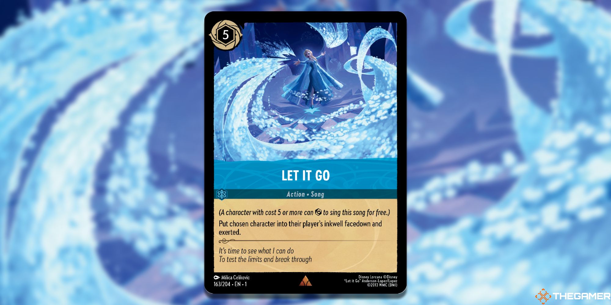 let it go full card lorcana