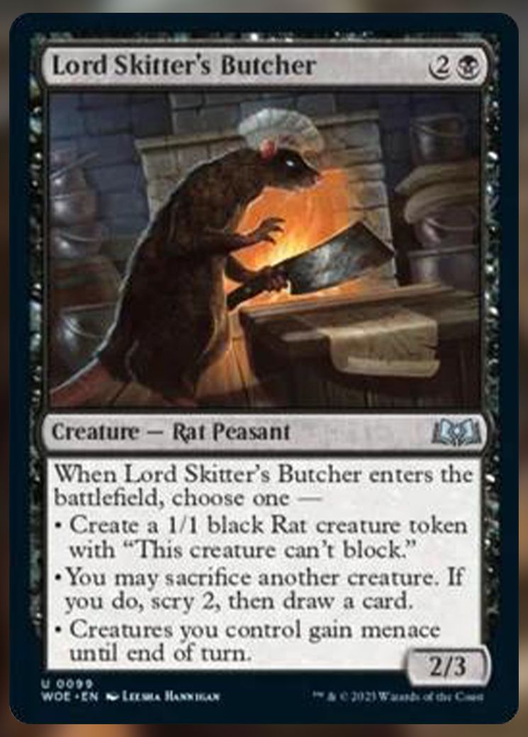 Lord Skitter's Butcher